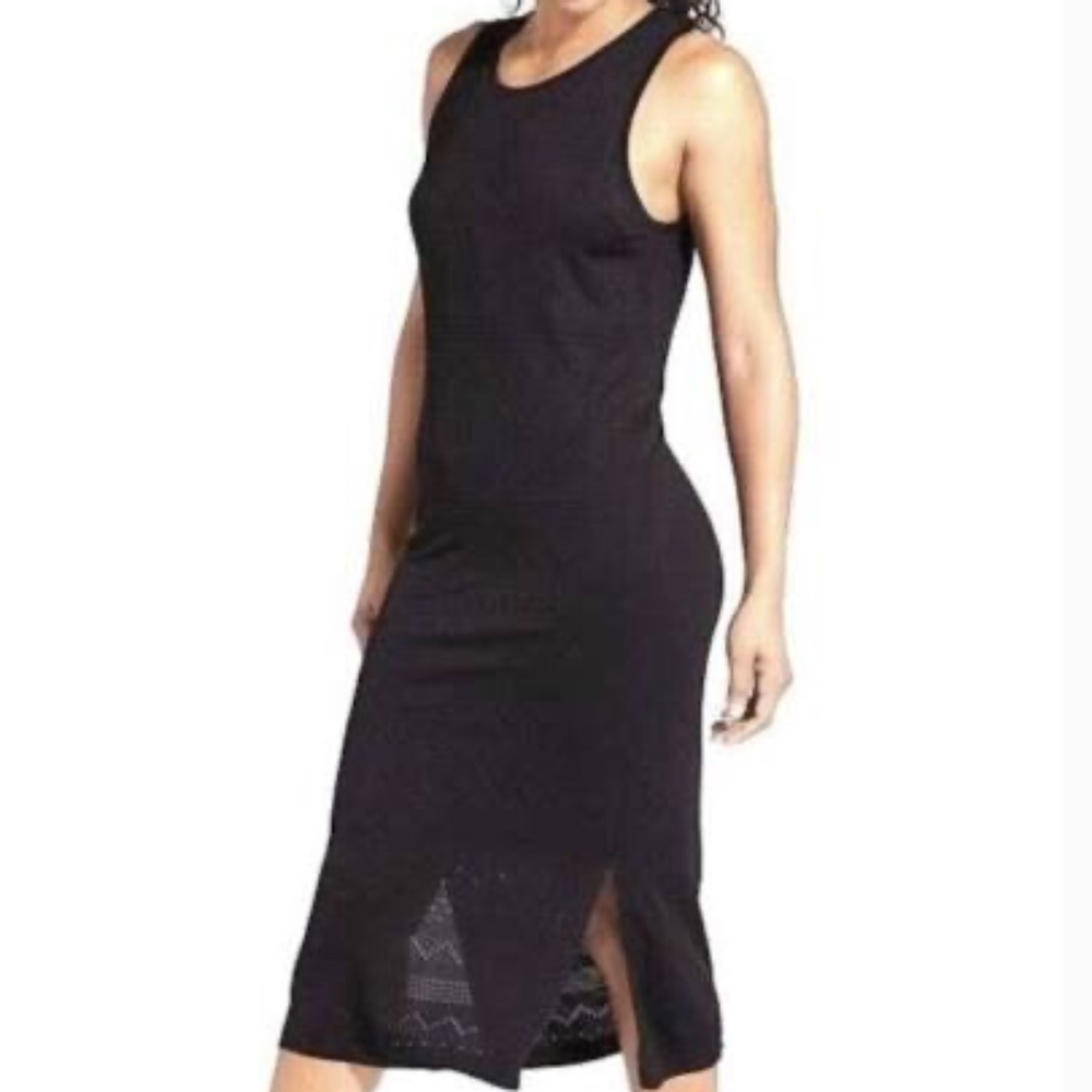 ATHLETA SEAMLESS MIDI DRESS